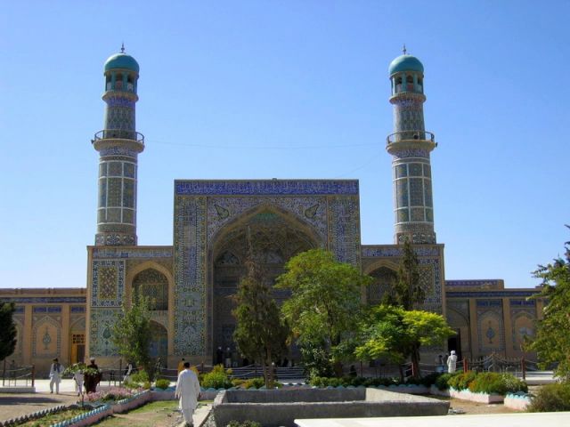 Afghanistan Blue Mosque in Herat.jpg